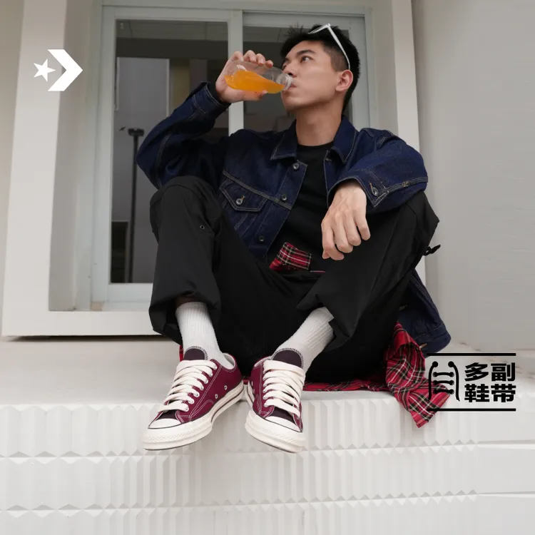 【深红酒色】匡威1970S圣诞秋冬新品运动男女休闲板鞋A17907C