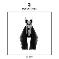 DECENT MISS轻奢法式经典优雅巴黎时尚连衣裙DX-3877
