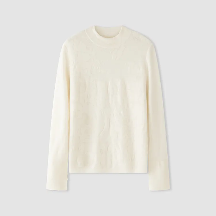 【冬姐自主品牌】VOR 100绵羊毛针织衫V25300639