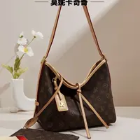 MONICA KIKI/莫妮卡奇奇轻奢单肩包女士韩版托特斜跨包carryall