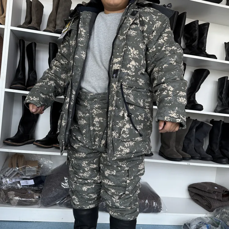 冬季工装服布料抓绒