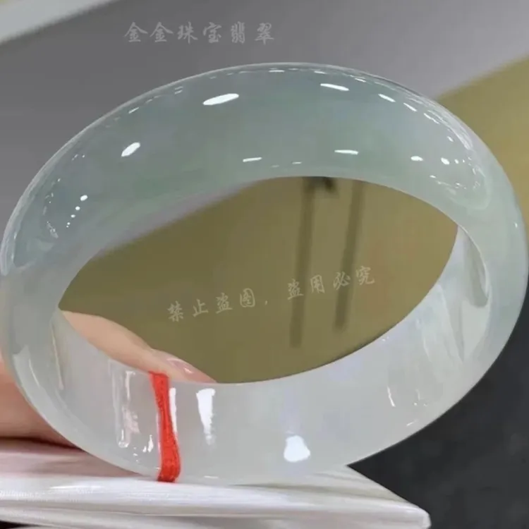 天然翡翠手镯9A冰透完美冰种正品高档送礼（多样发一）下单备注圈口