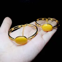 【云上好物】20 DS07481-S925银蜜蜡手链-多样性发其一-18x13mm