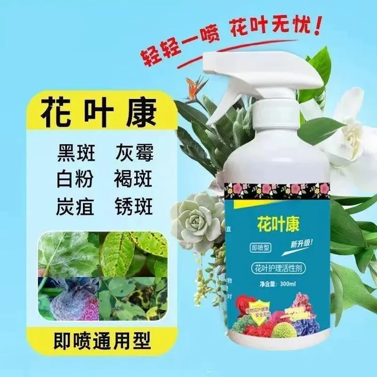 花叶康喷雾花活性剂月季花卉多肉灰促生长枝繁叶复合肥商品图