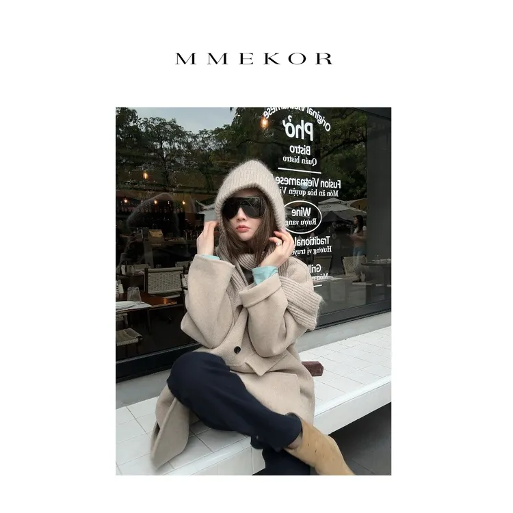 MMEKOR“气质许妍”外套 2025新款秋款摩登街头时髦上衣 30756