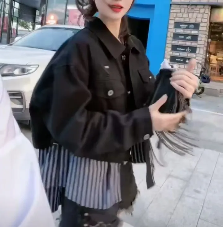 新款气质时尚洋气韩版外套1987