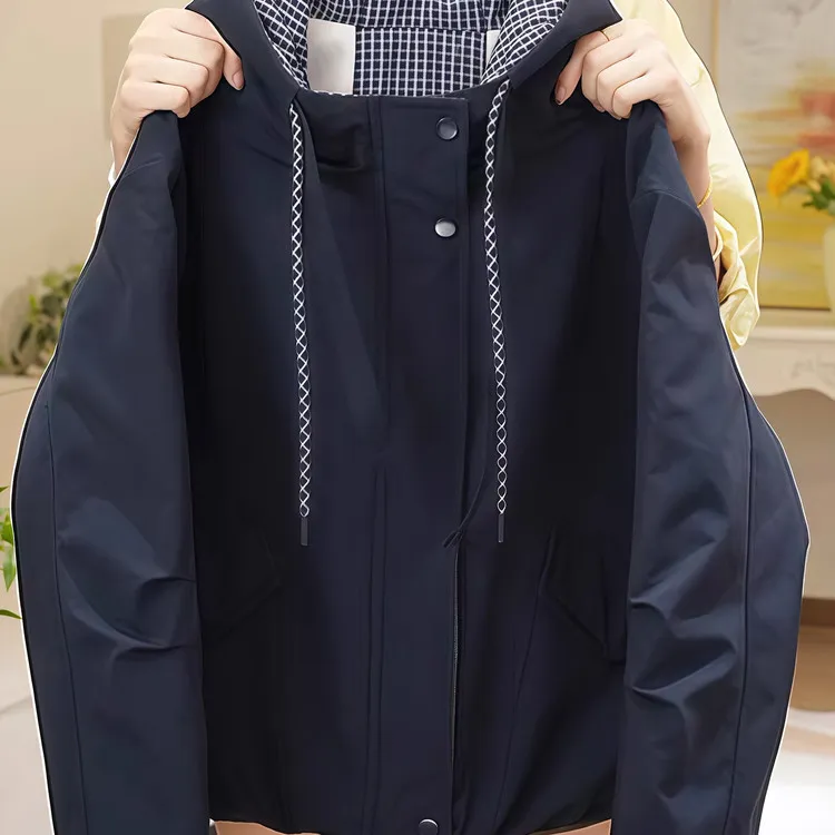 【爆款】女童秋冬季棉服外套2025冬季新款小女孩中大童连帽棉服外套