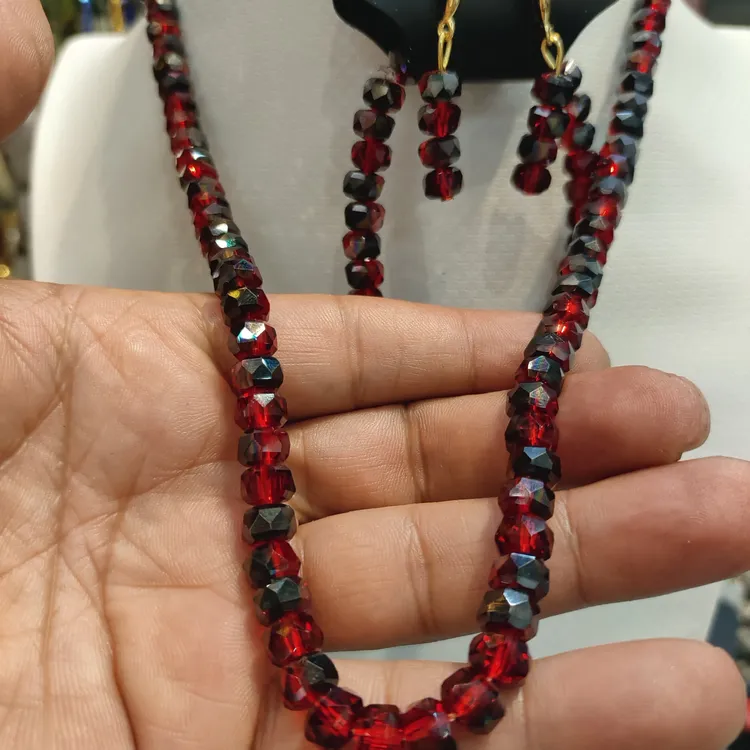 不锈钢项链  خىرىستال مارجان.