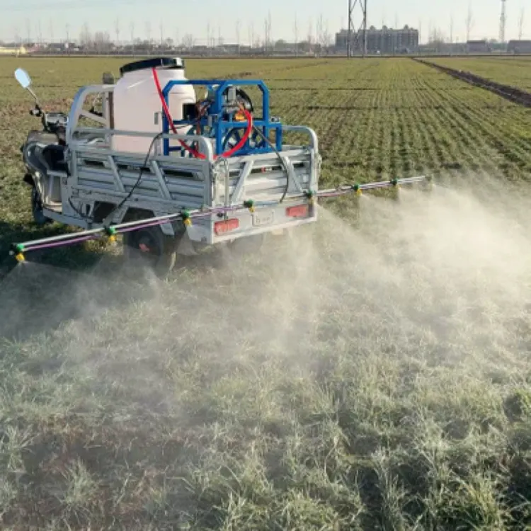 新式车挂式折叠打药架喷杆高压喷头