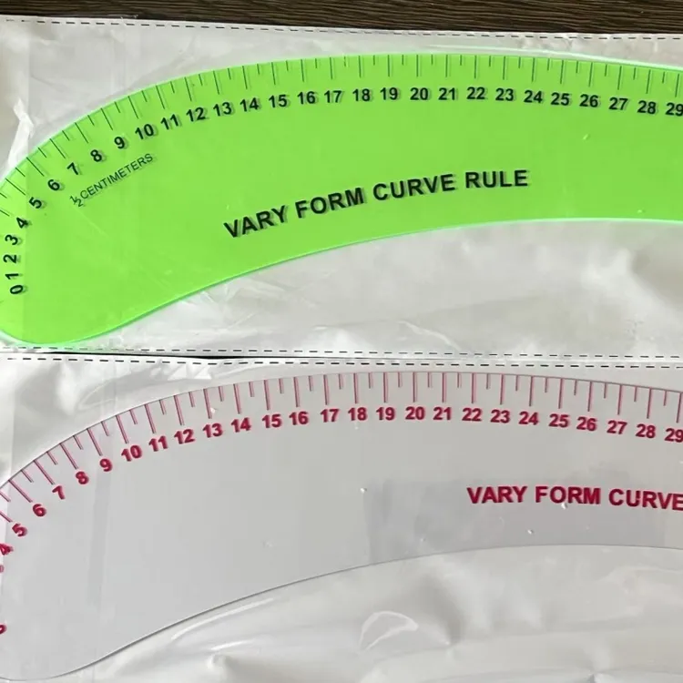 服装裁剪工具 服装打板弧形 加厚材质12-260大刀尺