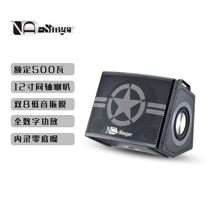 ND-Singer户外500瓦大功率蓝牙演唱会k歌直播录制乐器弹唱音箱