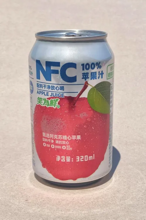 NFC100%苹果汁清凉一夏清爽酸甜网红果汁饮料