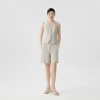 【Susie专享】职业修身醋酸西装马甲女高级感工装背心