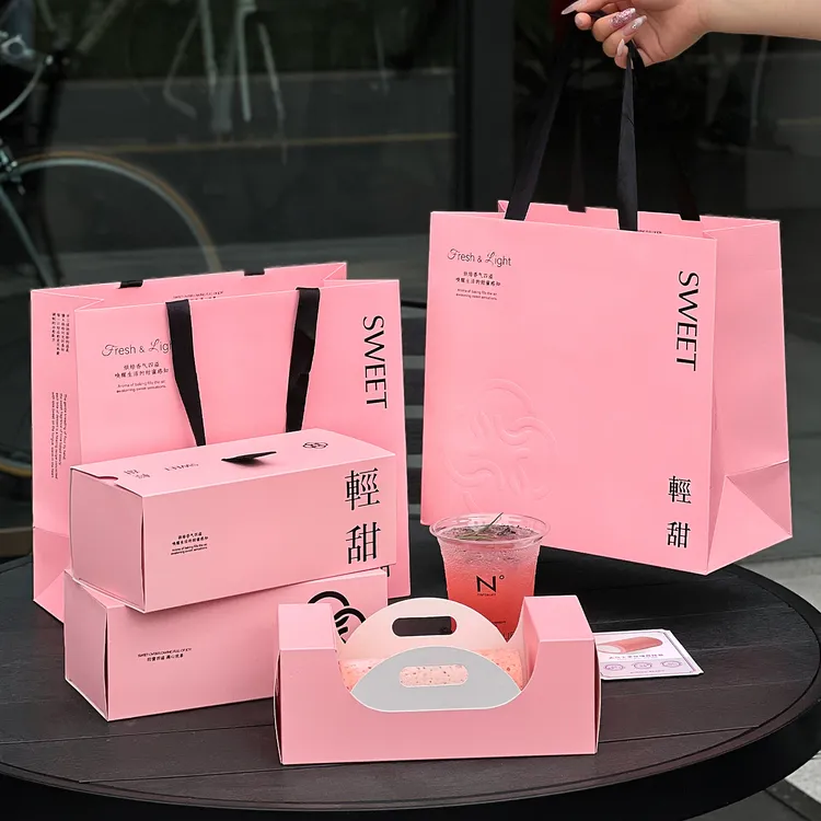 瑞士卷抽拉盒网红烘焙2寸3寸蛋糕盒慕斯千层迷你甜品包装盒子定做