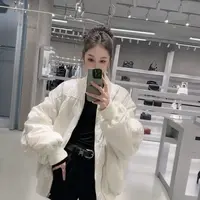 【私服上新】复古慵懒风廓形宽松夹棉夹克LB1037