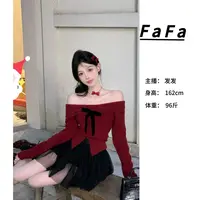 FaFa●【曼妙佳人】针织衫Q4ZZS3957A气质网红时尚百搭秋季小众休闲