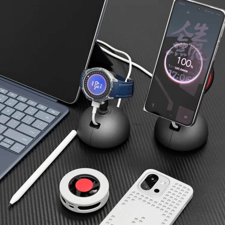 适用OPPOvivo华为苹果手表桌面充电支架、OPPO一加小涡轮桌面支架