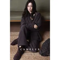 【Camelux线】松弛漫旅 再生环保双面 宽松连帽卫衣+卫裤 QDA3041