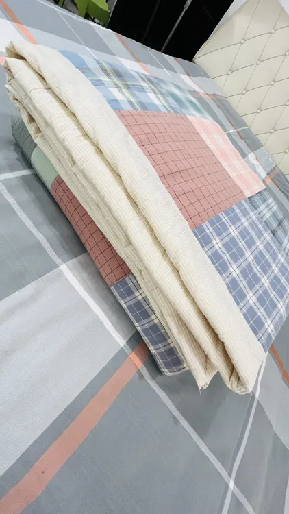 百家被 夏凉被 纯手工拼接 可水洗 内胆不可拆 盖百家被 集百家福