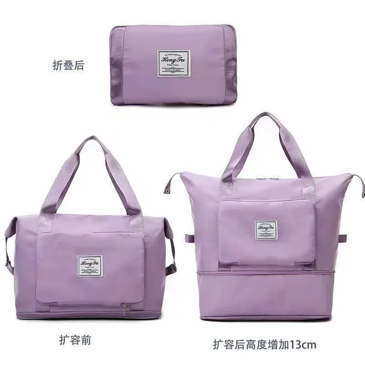 旅行包时尚出差短途行李袋健身包单肩大容量旅行包大容量行李包