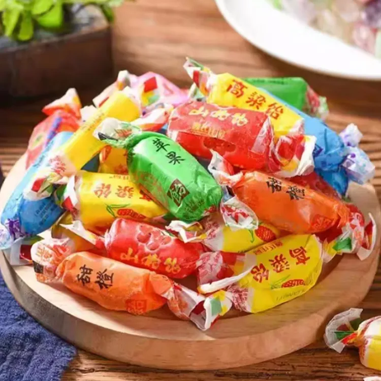 山东特产高粱饴Q弹可拉丝软糖多种水果老式糖果怀旧年货小时候
