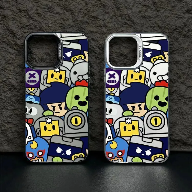 弹珠小超人适用于16PRO手机壳iPhone15PRO新款14硬壳13趣味12