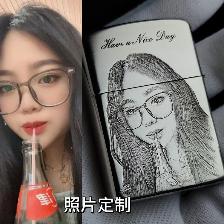 定制照片深精雕浮雕999足银925纯银外壳常规盔甲个性定制商务礼品