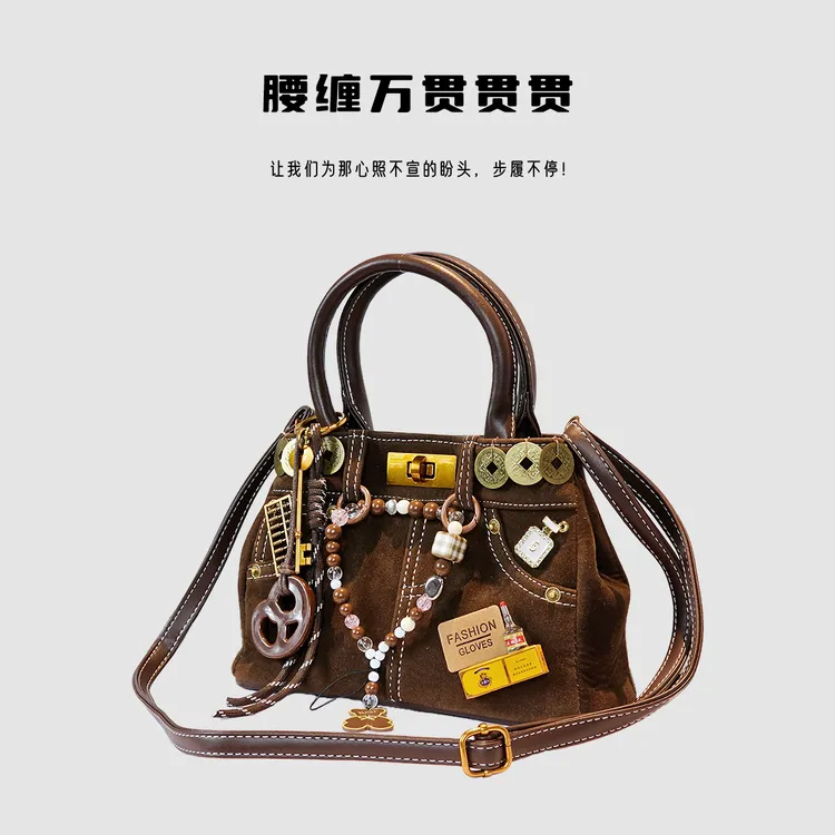 新款百搭小众轻奢精致时尚过年单肩休闲送女朋友生日礼物推荐包包