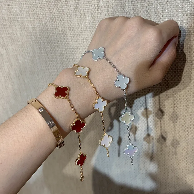 铜合金手链 【夏悸】时尚百搭休闲花花系列 轻奢气质 