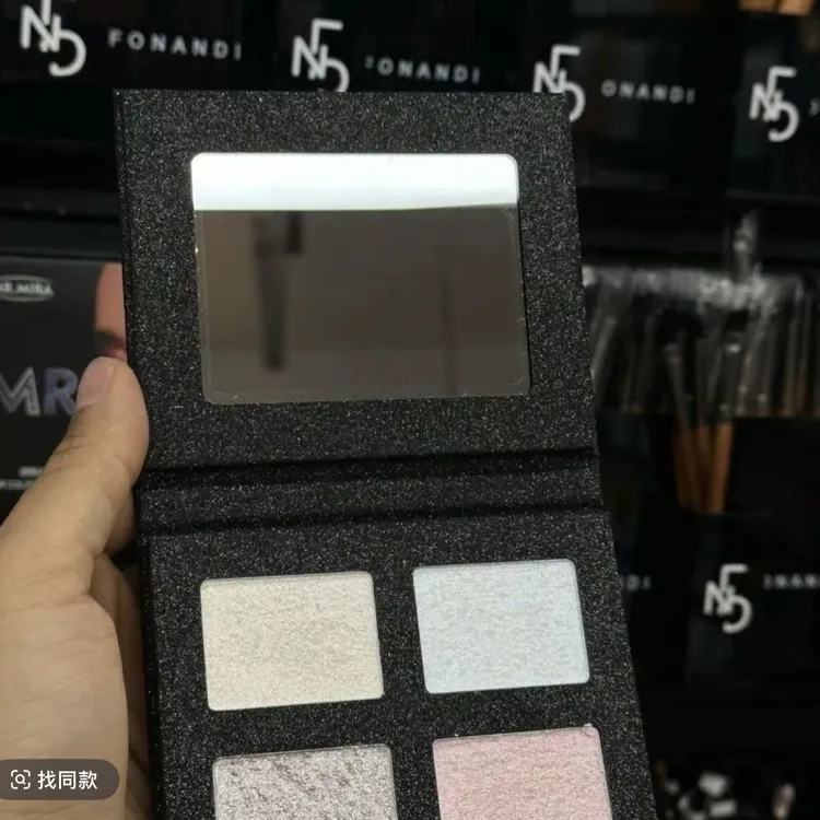 MR.MIRA四色钻石高光盘化妆品提亮高光高光一体盘质量保证提亮