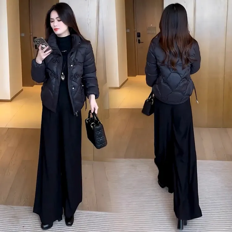 新中式国风短款时尚棉服女冬季新款洋气显瘦加厚保暖棉袄外套时髦