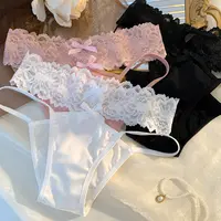 女士性感蕾丝内裤低腰纯欲妩媚约会火辣纯欲中腰少女三角裤批