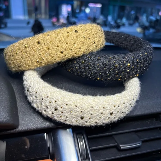 小香风水钻轻奢发箍