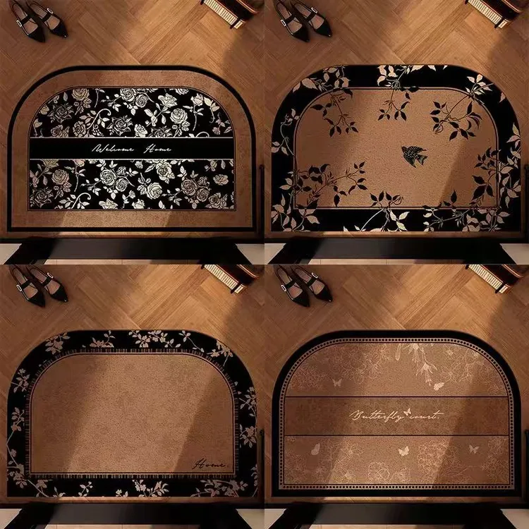 004号链式链接硅藻泥防滑吸水地垫