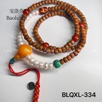 宝洛奇 BLQXL-334 绿度母老珍珠18籽108老星月108多宝镇万能链