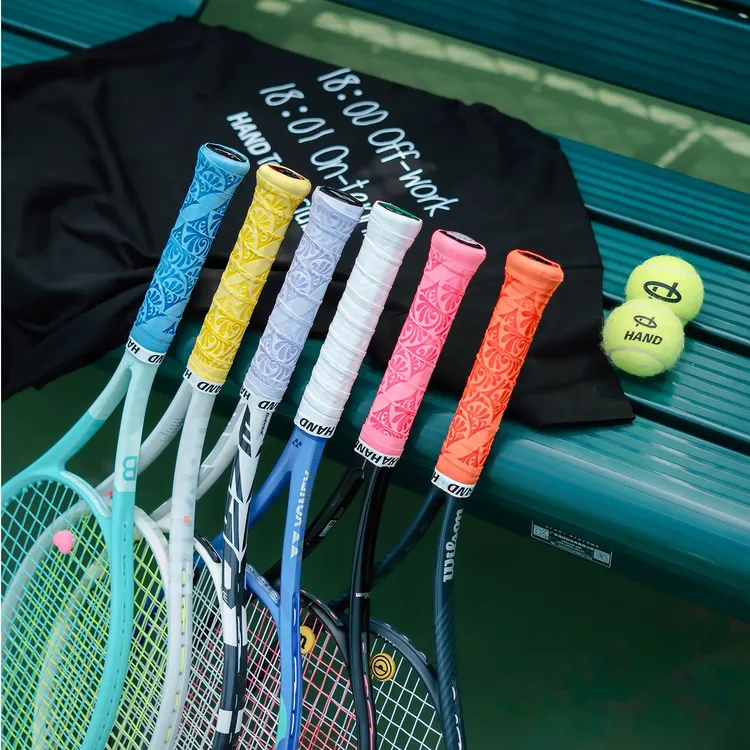 【生生不息】忍冬纹吸汗粘性舒适网球手胶