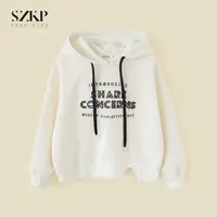 SZKP秋季新款女童连帽洋气上衣中大童休闲时尚儿童卫衣YNYQ552619