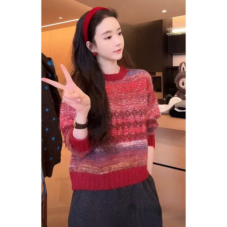 Zwinnie/詹维尼【火龙果毛衣】细腻柔软不扎人毛衣 XH-WYP202501