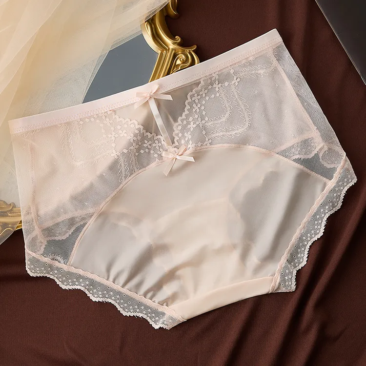 镂空成人夏季美体裤无痕透气日系蕾丝性感女士舒适薄款内裤889