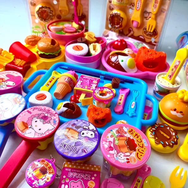 冰激凌布丁果冻草莓布丁套装玩具食物喂食儿童过家玩具