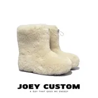 JOEY | 【糯叽叽】冬季毛茸茸舒适中筒雪地靴束口女款靴 1016-6