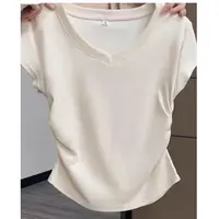 【T恤】高档新款上衣设计感时装女装服装7332[XSLF]Q