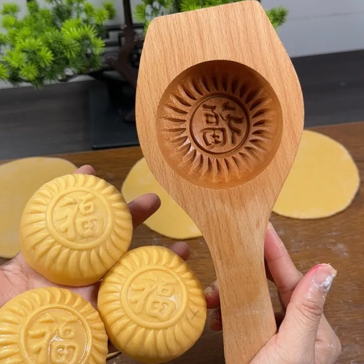 圆包福模具老木发1个