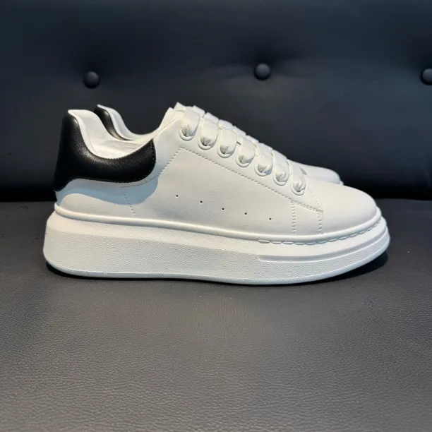 男士小白鞋百搭休闲板鞋真皮潮流春秋四季款厚底韩版白色时尚