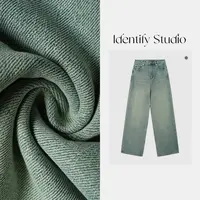 IDENTIFY秋冬季新款经典复古百搭直筒牛仔裤25AWG101441