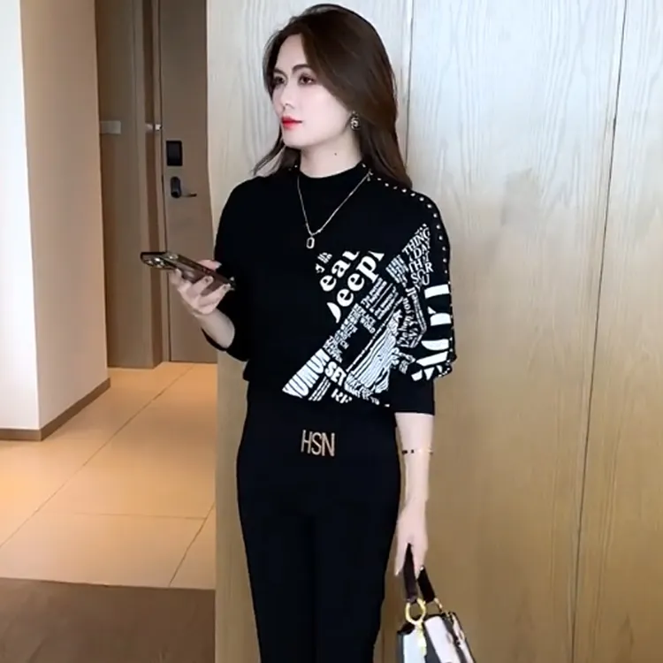 长袖T恤女2025秋冬新款时髦洋气蝙蝠袖小个子百搭半高领打底衫潮