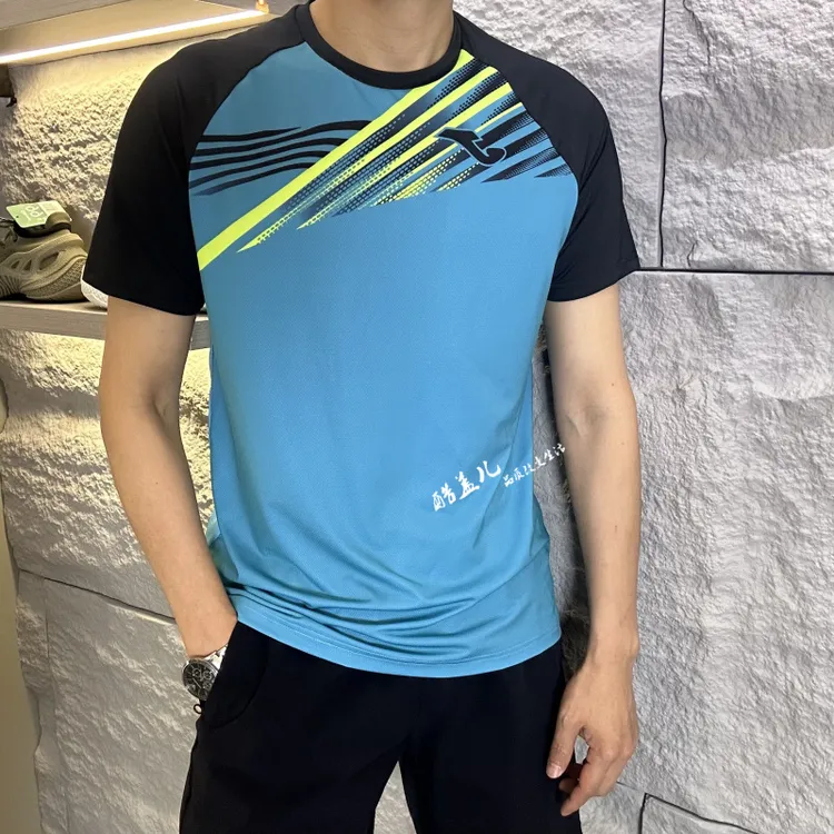 马拉松专业级！欧洲高端铁人三项运动健身功能性吸湿透气男短袖T