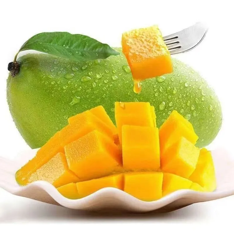 【爆香芒果】【放软再吃】正宗越南玉芒青芒软糯香甜香甜新鲜多汁芒果商品图