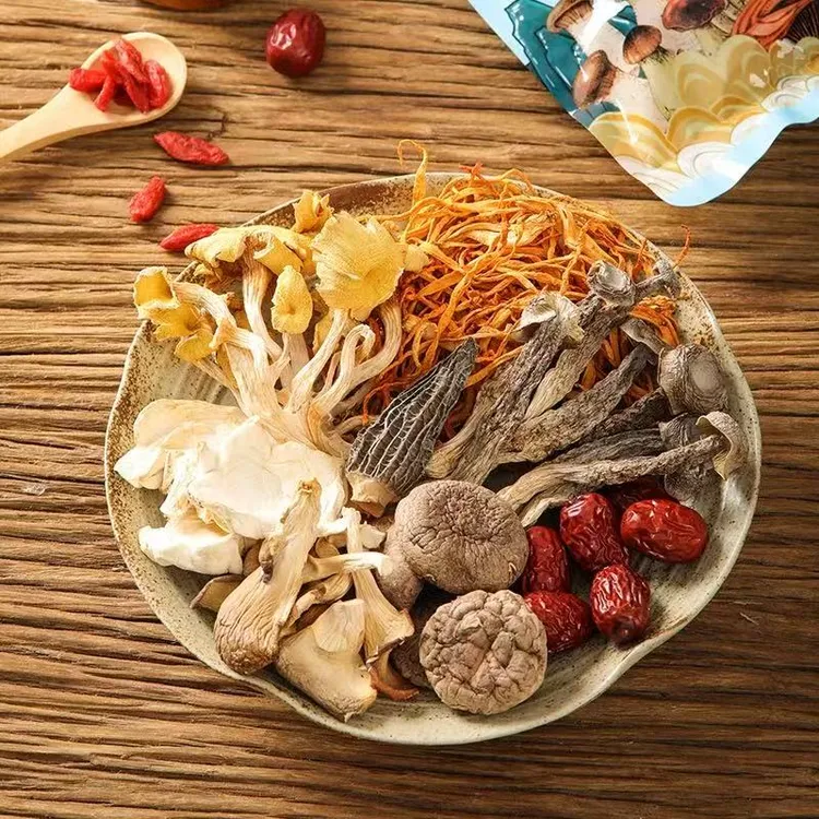 七彩菌菇汤包 膳食养生熬汤食材养生熬汤多种食材40g包