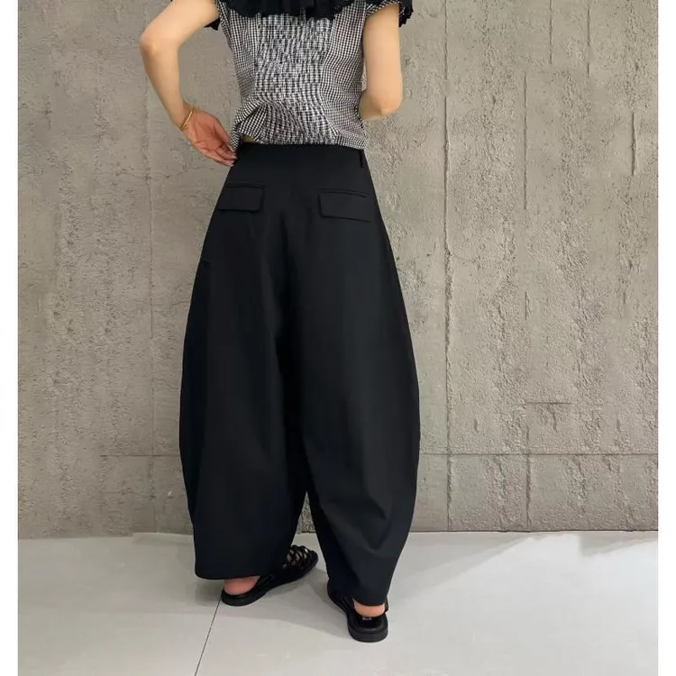 XMM.《气球西装裤 》.秋季时尚百搭潮流舒适显瘦遮肉洋气裤 -Gz3990